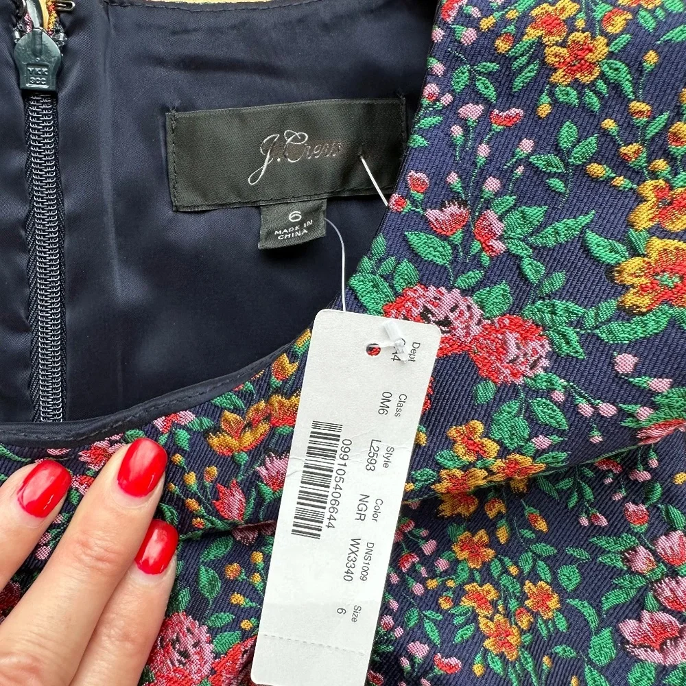 J.Crew‎ Valerie Jacquard Dress